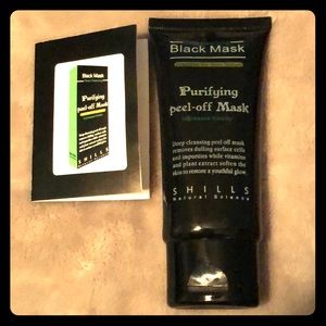 Black mask; purifying peel off mask